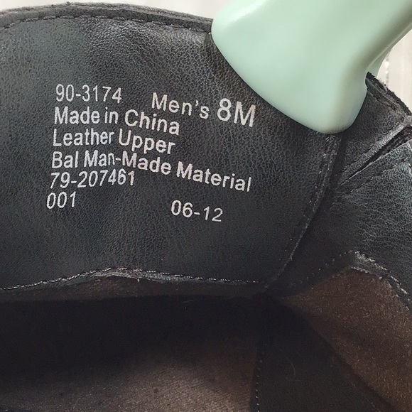 ⚓️Dockers Black Leather Lace Up ‘All Motion Comfort’ Oxfords - Picture 2 of 8